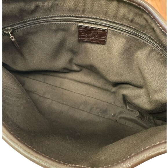 Gucci Monogram Jackie-O Dark Brown Hobo Shoulder Bag - Picture 10 of 10